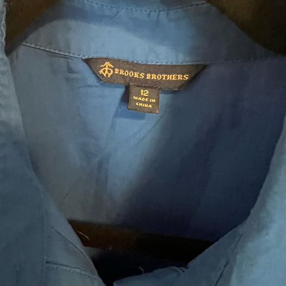 🌟 brooks brothers Classic Elegance in 100% Cotton Dress, Size 12 🌟 - Picture 6 of 6